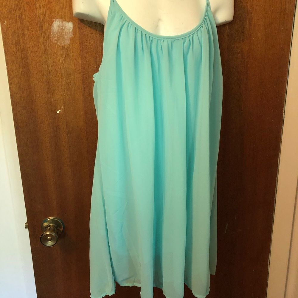 Mint Green mini dress size medium